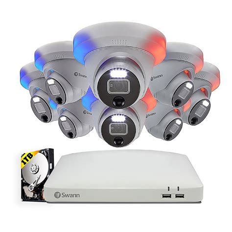 Customer Reviews Swann Home 8 Channel 8 Dome Camera Indoor Outdoor