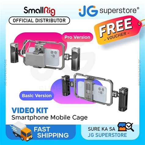 Smallrig All In One Pro Basic Video Kit For Smartphone With Wireless