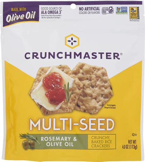 Amazon Crunch Master Seed Multi Grain Cracker With Olive Oil