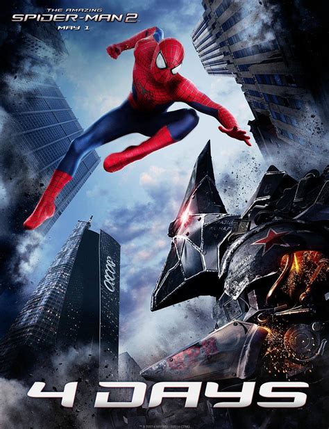 Amazing Spider Man Poster Gives Best Look Yet At The Rhino And