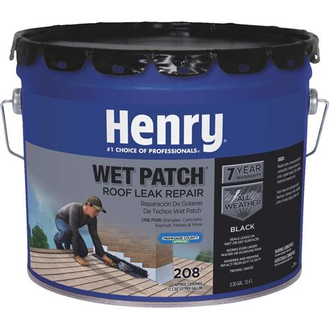 Henry Wet Patch Gal Roof Cement And Patching Sealant Do It