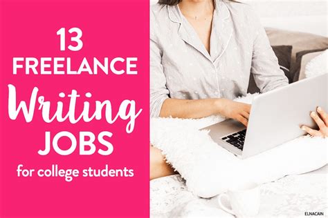 13 Freelance Writing Jobs For College Students To Start An Online Side