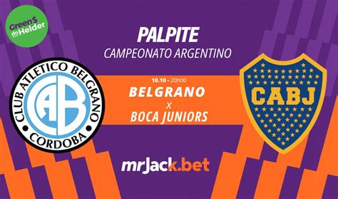 Palpite Belgrano X Boca Juniors Campeonato Argentino