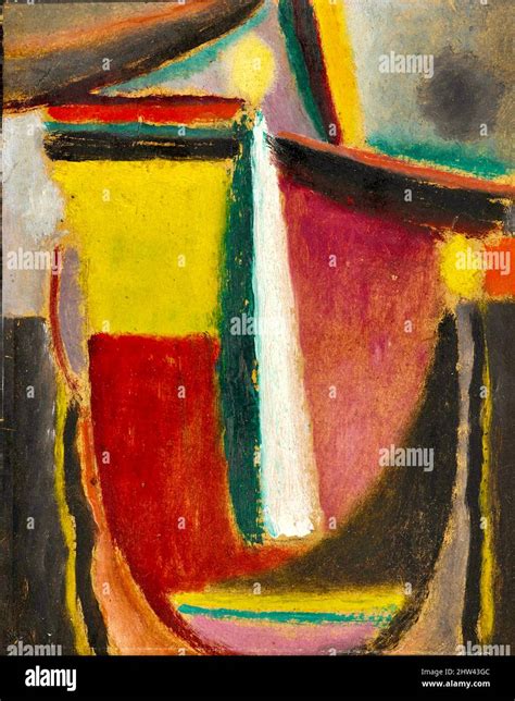 Alexej Von Jawlensky Abstract Head 1922 Stock Photo Alamy