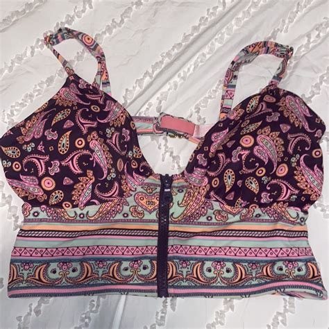 Victorias Secret Paisley Pastel Bikini Set S M Gem