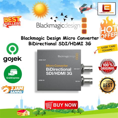 Jual Blackmagic Design Micro Converter Bidirectional Sdi Hdmi G