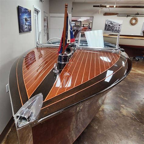 Chris Craft Custom Runabout Barrel Back Bergersen Boat Co