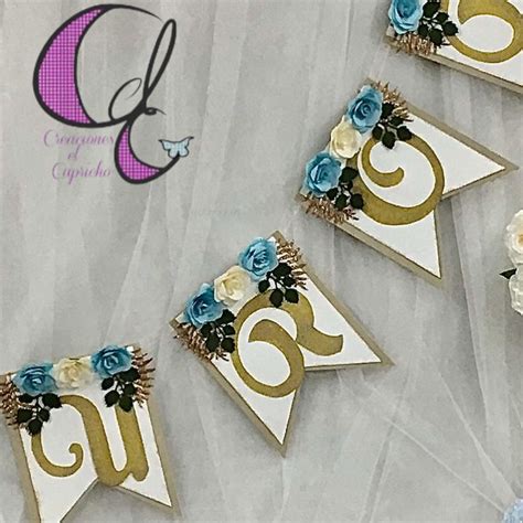 Creaciones El Capricho Guirnalda Decorada Y Personalizada Para