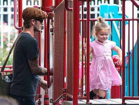 Vidéo David Beckham père attentionnée avec sa petite fille Harper