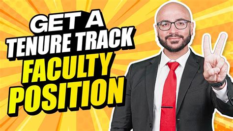 How To Get A Tenure Track Faculty Position Get A Tenure Track