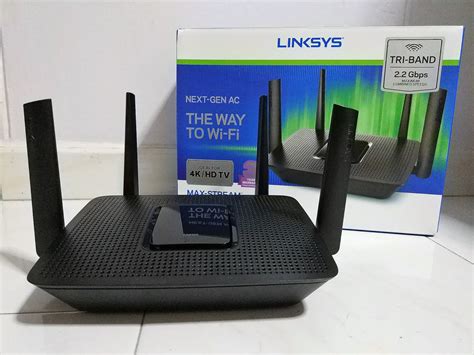 Review Of The Linksys Max Stream Ac Tri Band Router The Tech