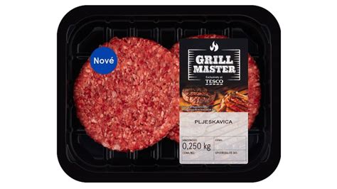 Pljeskavica Grill Master Tesco levně Kupi cz