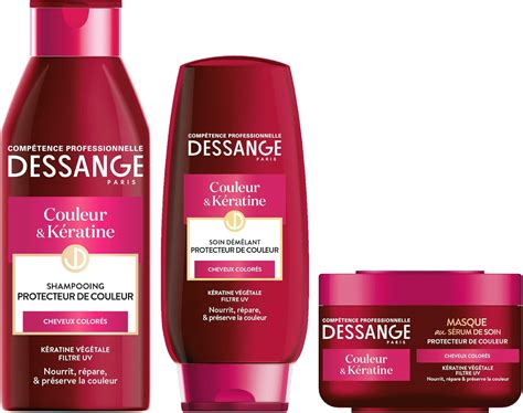 Dessange Couleur Keratin Shampoo Conditioner Set Amazon Be