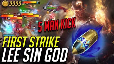 WILD RIFT LEE SIN FIRST STRIKE BROKEN NEW RUNE BEST ITEM BUILD AND