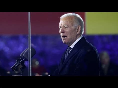 Guerre en Ukraine ce qu il faut retenir du discours de Joe Biden à