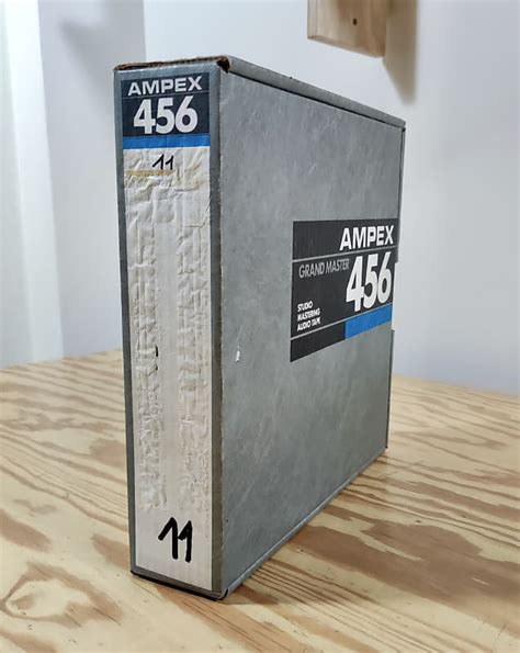 Ampex 456 Grand Master 2inch Tape Reverb