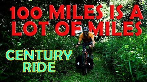 How To Ride 100 Miles A Century On A Gravel Bike Youtube