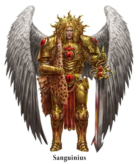 Sanguinius Art By Tim Remin 40k Gallery