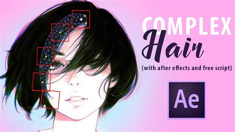 Complex Hair Movement In After Effects Youtube