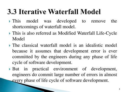 Iterative Waterfall Model Ppt Download