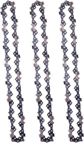 16 Inch Chainsaw Chain 3 Pack S56 050 Gauge 3 8 Lp Pitch 56 Drive Links Ebay