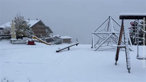 Video Zeigt Hier Liegt Schon Schnee