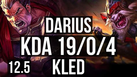 DARIUS Vs KLED TOP 19 0 4 Legendary 900K Mastery BR Master 12