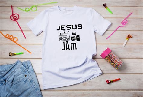 Jesus Is My Jam Svg And Png Files Etsy