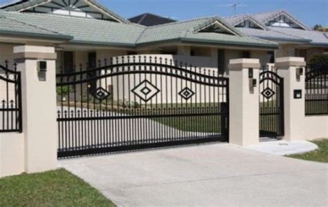 Fabulous Fence Design Metal Driveway Gate Classic Entrance Gate Made in Canada Model 709E - Etsy