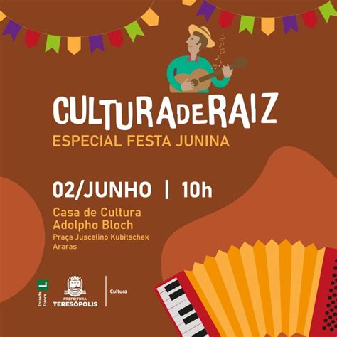 Cultura de Raiz tem edição especial neste domingo 02 de junho para