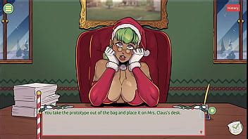 Claus Secret Surprise Xmas Hentai Game Ep Femboy Cum All Over Santa Elf Cute Face