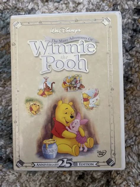 Disney S The Many Adventures Of Winnie The Pooh Dvd 25th Anniversary Edition £29 00 Picclick Uk