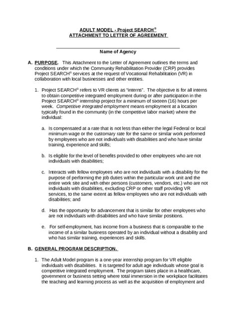 Drs Letter Of Understanding Doc Template Pdffiller