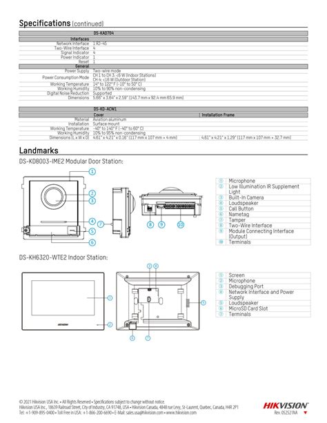 HIKVISION DS KIS702 P Two Wire Video Intercom Kit Security System Asia