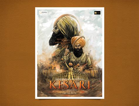 Kesari movie_fan art poster on Behance