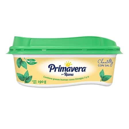 Margarina Primavera Chantilly Chantilly Pasteurizada Con Sal G