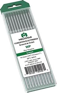 Meltstar Tig Welding Tungsten Electrodes Pure Tungsten X