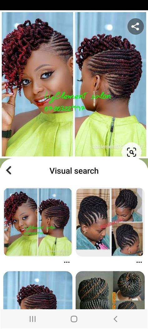 Kinky Twist Styles Kinky Twists Braids Cornrows Braids For Black