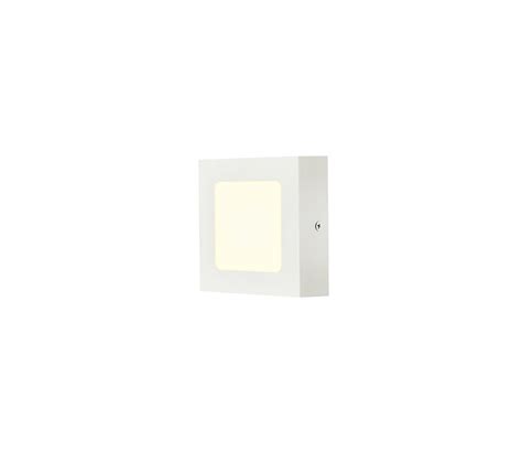 Applique Et Plafonnier Intérieur Carré Blanc Senser 18 Avec LED 12 W