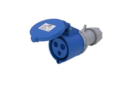 Jce 32a 3 Pin Blue Trailing Socket 240v Ip44