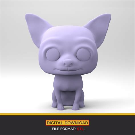 Cat 3d Model In A Funko Pop Style For 3d Chibi Cat Denmark