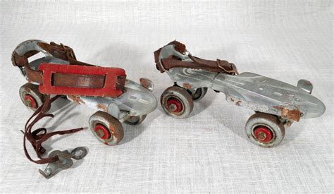 Vintage Sears Roebuck And Co Jc Higgins Adjustable Roller Skates