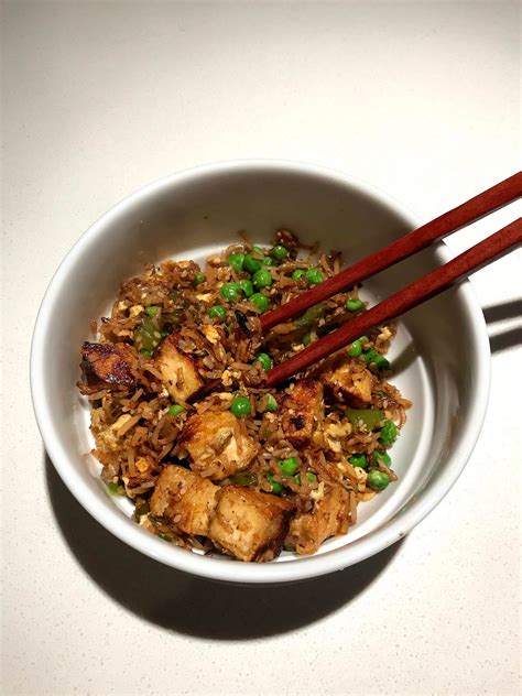 Tofu Fried Rice How I Make It I Have Been Making Tofu Fried Rice