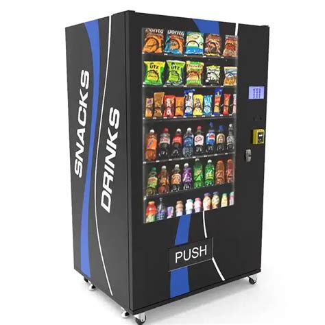 Ultra Strong Outdoor Vending Machine For Foods And Drinks Snack Vending