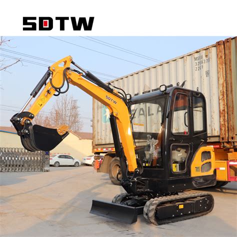 Tw T Small Mini Excavator Machines Mini Digger Of Trench Digging