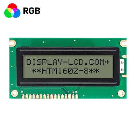 2x16 Character Lcd Module Display Fstn With Rgb Backlight Arduino