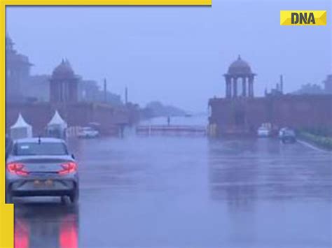 Delhi Ncr Weather Update Yellow Alert Issued For Delhi Gurugram Noida And Faridabad Check