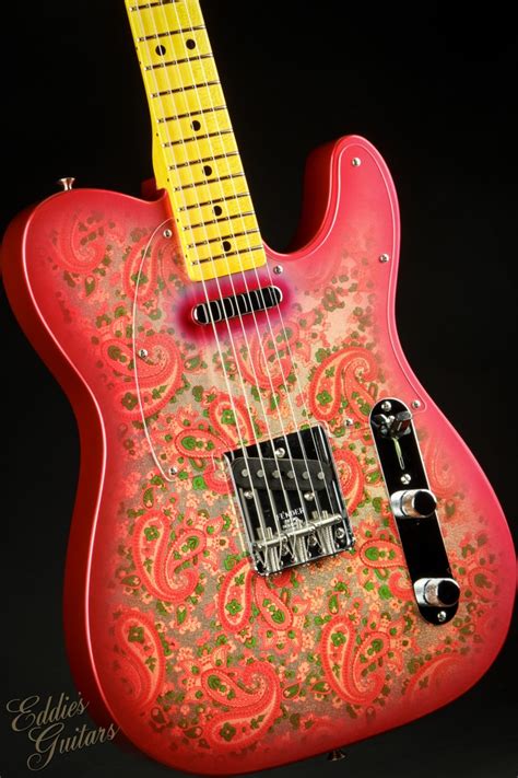 Fender Custom Shop Vintage Custom 1968 Telecaster Nos Pink Paisley Eddies Guitars