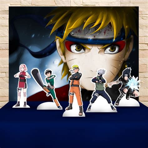 KIT DECORAÇÃO NARUTO Elo7 Produtos Especiais