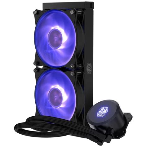 Cooler Master Masterliquid Ml240l V2 Rgb Cpu Liquid Coolernew Gen Dual Chamber Lga1700 Support